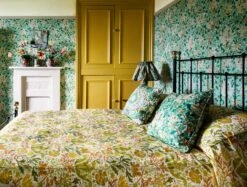 Tapete Honeysuckle Grüntöne -Tapetengeschäft Honeysuckle E 463171 2880x1440