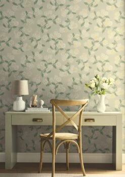 Tapete Hydrangea Kieselgrau 7 Tapete Hydrangea Kieselgrau -Tapetengeschäft Hydrangea B 790185 2880x1440