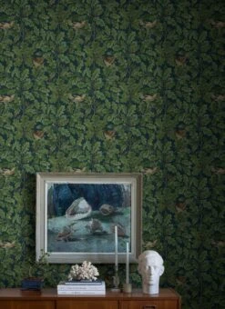 Tapete In The Oak Blaugrün 8 Tapete In The Oak Blaugrün -Tapetengeschäft In the Oak C 452411 2880x1440