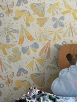 Tapete Ingrid Grauweiss