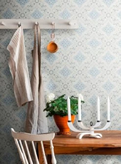 Tapete Isolda Cremeweiss -Tapetengeschäft Isolda C 491251 2880x1440