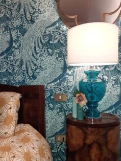 Tapete Izanuela Grünblau -Tapetengeschäft Izanuela K 821503 2880x1440