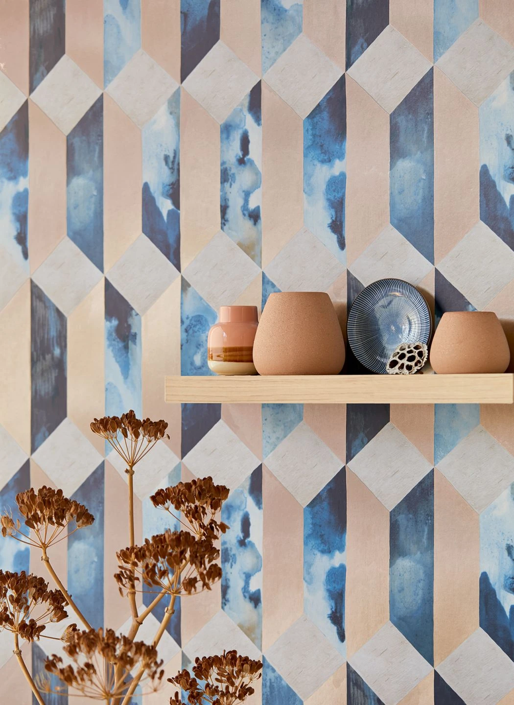 Tapete Jerom Blautöne 1 Tapete Jerom Blautöne