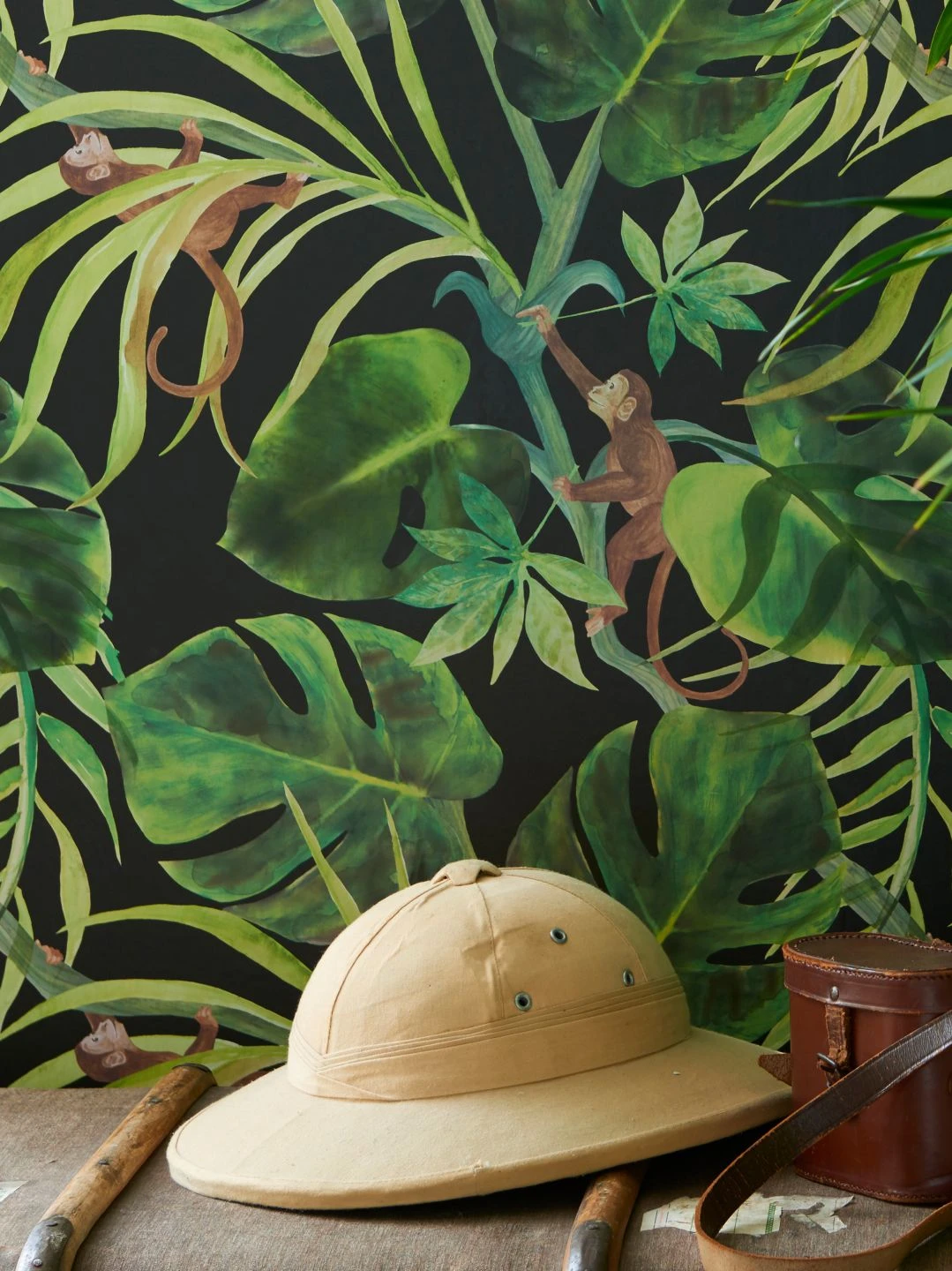 Tapete Jungle Jim Schwarz