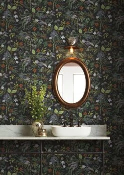 Tapete Juniper Forest Schwarzgrün -Tapetengeschäft Juniper Forest B 790151 2880x1440