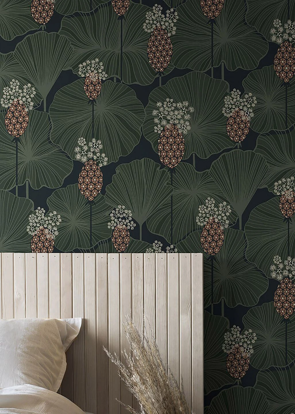 Tapete Kagome Grüntöne 1 Tapete Kagome Grüntöne