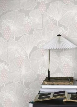 Tapete Kagome Hellgrau