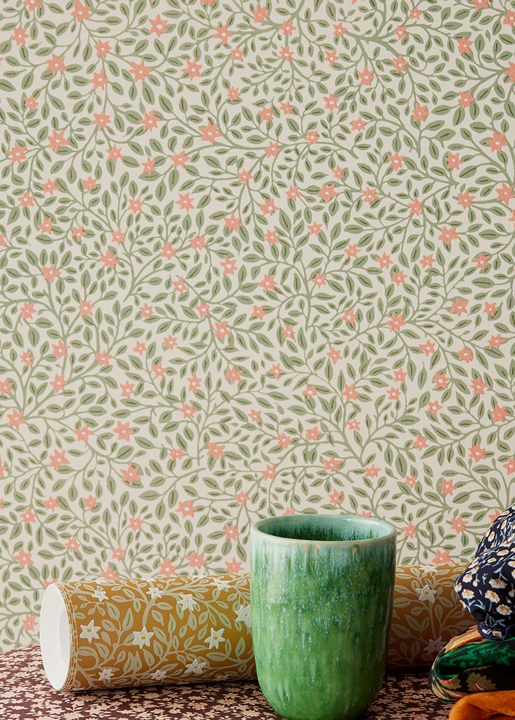 Tapete Karina Resedagrün 2 Tapete Karina Resedagrün – Bild 2