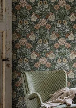 Tapete Kerala Schilfgrün -Tapetengeschäft Kerala B 451872 2880x1440