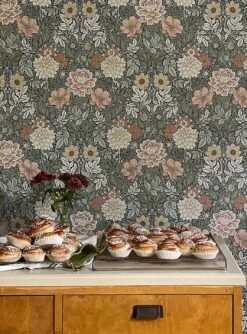 Tapete Kerala Schilfgrün -Tapetengeschäft Kerala G 451872 2880x1440