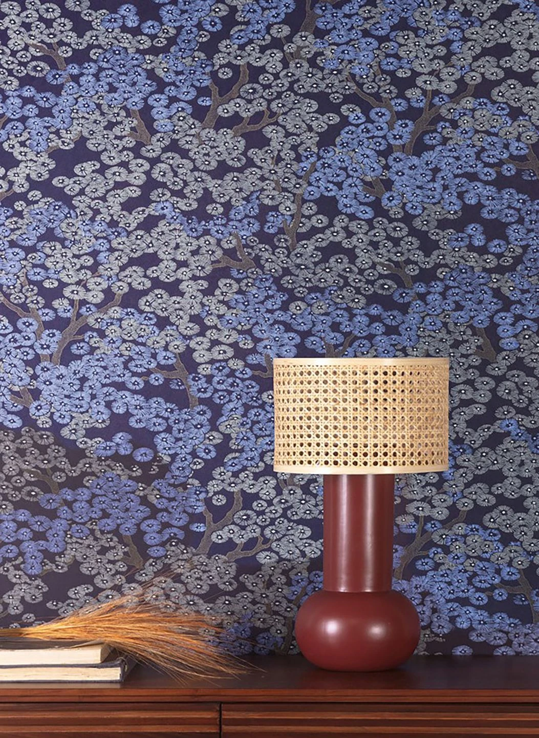 Tapete Kirigami Perlblau 1 Tapete Kirigami Perlblau