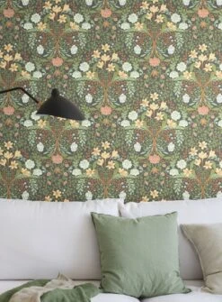 Tapete Kristina Olivgrün 10 Tapete Kristina Olivgrün -Tapetengeschäft Kristina C 485233 2880x1440