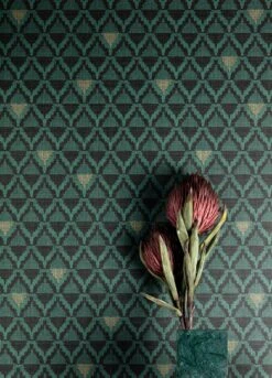 Tapete Kurumba Patinagrün -Tapetengeschäft Kurumba B 625913 2880x1440