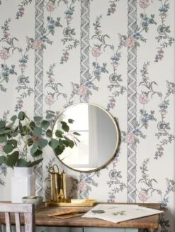 Tapete Laisa Pastellblau 6 Tapete Laisa Pastellblau -Tapetengeschäft Laisa B 451161 2880x1440