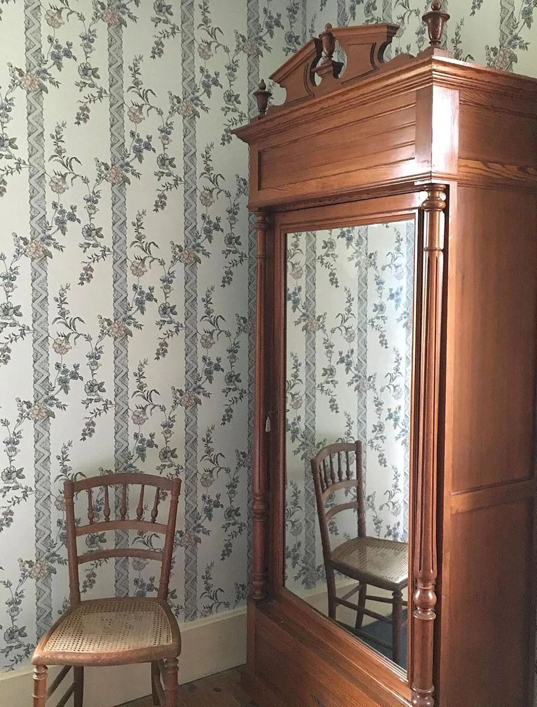 Tapete Laisa Pastellblau 4 Tapete Laisa Pastellblau – Bild 4