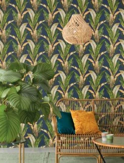 Tapete Lasita Stahlblau -Tapetengeschäft Lasita A 821664 2880x1440