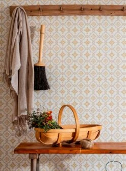 Tapete Lavinia Ockergelb -Tapetengeschäft Lavinia C 491264 2880x1440