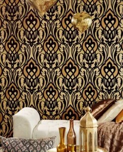 Tapete Letona Sandgelb 7 Tapete Letona Sandgelb -Tapetengeschäft Letona B 820712 2880x1440