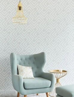 Tapete Levitus Hellgrau -Tapetengeschäft Levitus A 821351 2880x1440