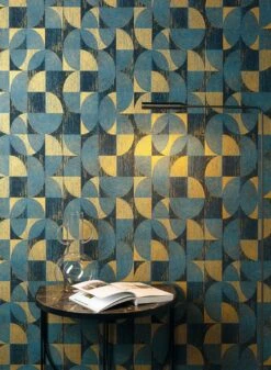 Tapete Libertas Azurblau -Tapetengeschäft Libertas B 626101 2880x1440