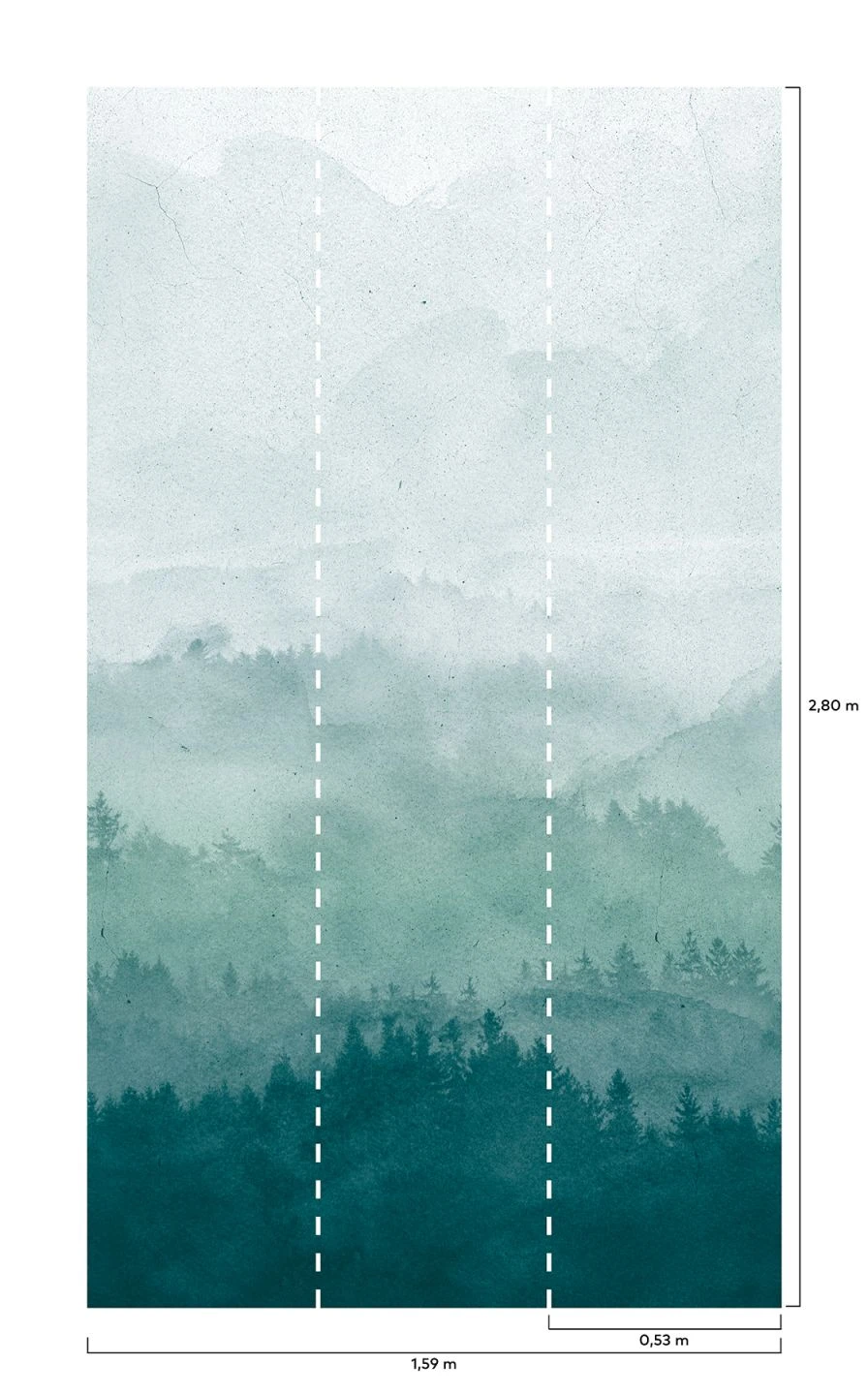 Wandbild Ligea Grüntöne 3 Wandbild Ligea Grüntöne – Bild 3