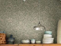 Tapete Linnea Garden Blassgrün -Tapetengeschäft Linnea C 875151 2880x1440