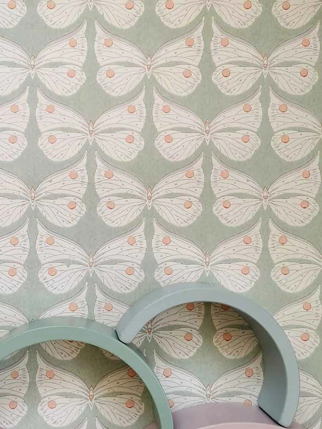 Tapete Lisabet Blassgrün 1 Tapete Lisabet Blassgrün