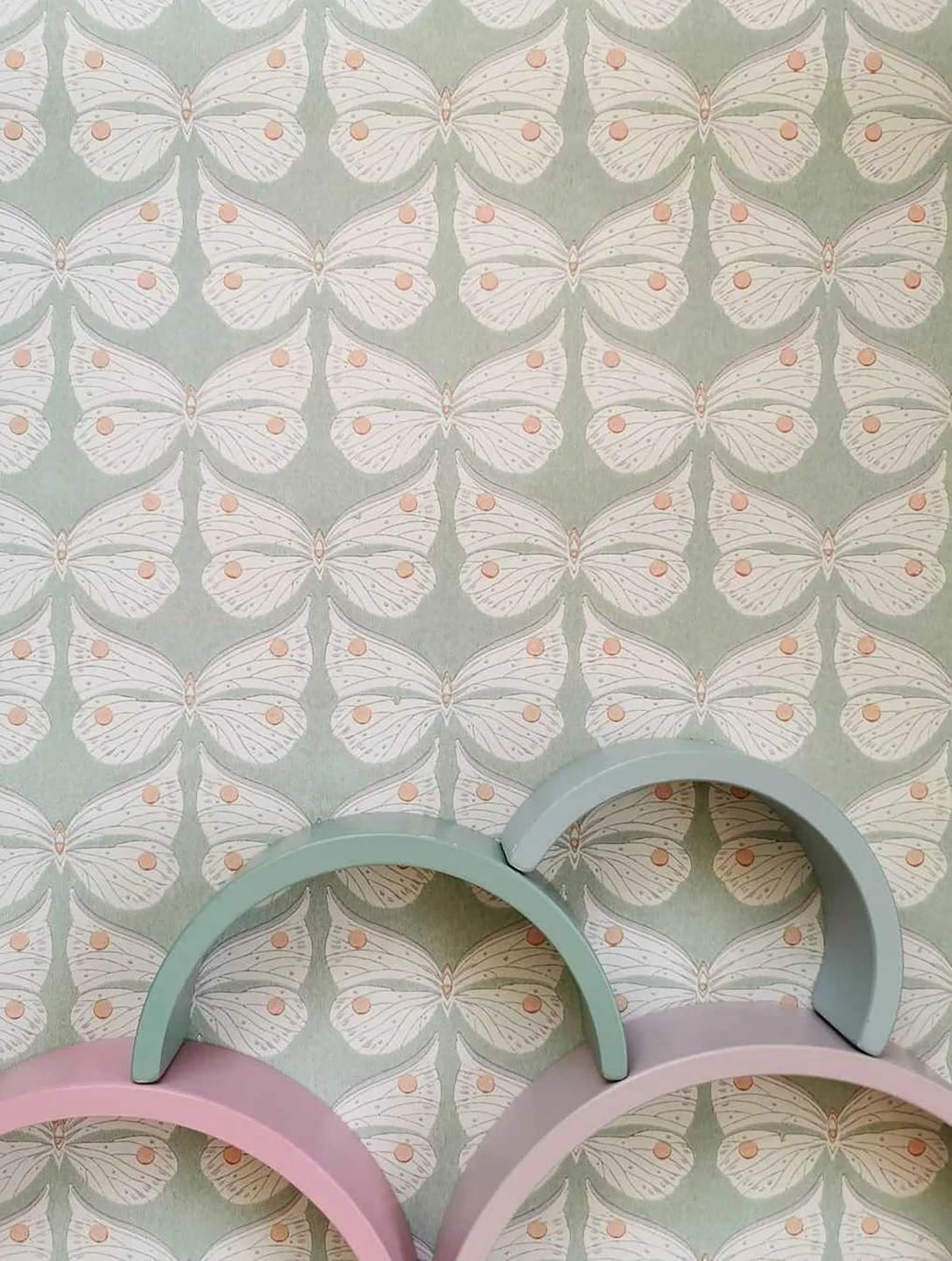 Tapete Lisabet Blassgrün 3 Tapete Lisabet Blassgrün – Bild 3