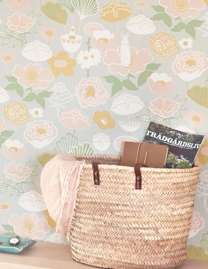 Tapete Little Light Blassgrau 1 Tapete Little Light Blassgrau