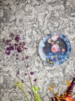 Tapete Louise Basaltgrau -Tapetengeschäft Louise C 822101 2880x1440