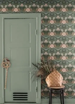 Tapete Lovisa Tannengrün -Tapetengeschäft Lovisa A 485072 2880x1440