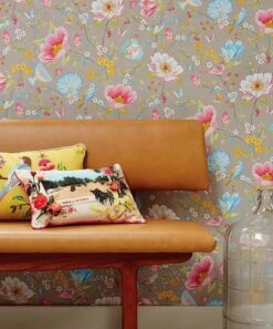 Tapete Luna Erikaviolett -Tapetengeschäft Luna B 820782 2880x1440