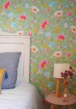 Tapete Luna Pastellgrün -Tapetengeschäft Luna K 820781 2880x1440