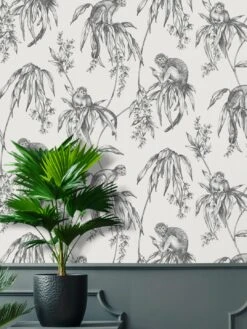 Tapete Lunar Schwarzgrau -Tapetengeschäft Lunar B 431171 2880x1440