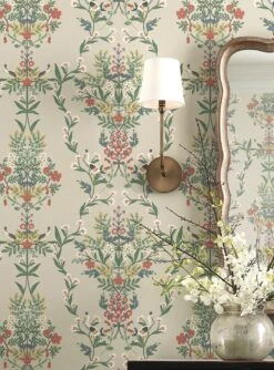 Tapete Luxembourg Kieselgrau