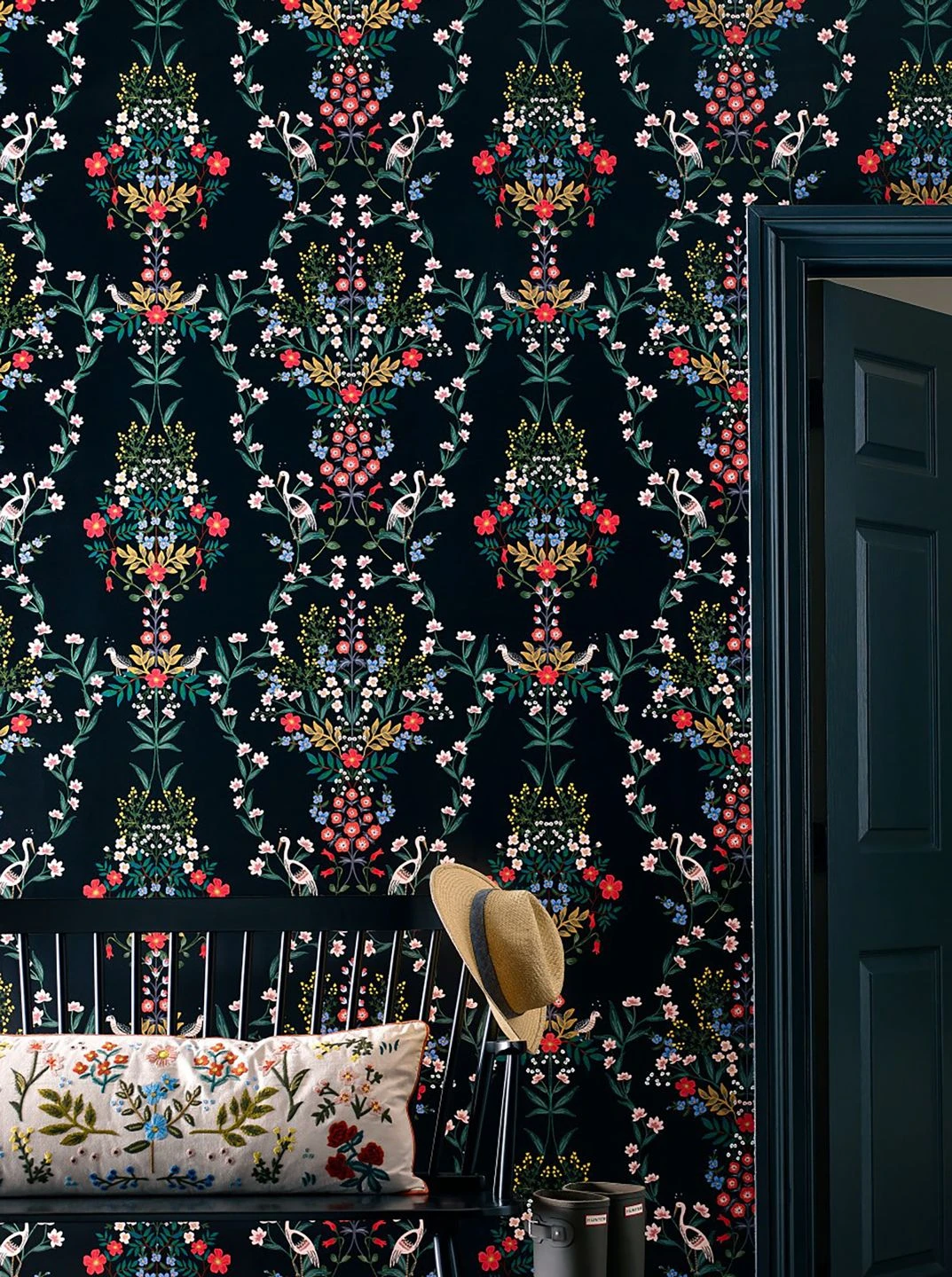 Selbstklebende Tapete Luxembourg Anthrazit 3 Selbstklebende Tapete Luxembourg Anthrazit – Bild 3