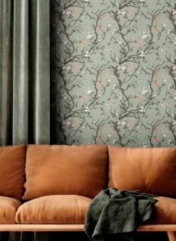 Tapete Malabar Zartgrün -Tapetengeschäft Malabar B 251014 2880x1440