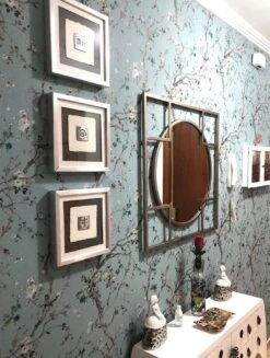 Tapete Malabar Pastelltürkis -Tapetengeschäft Malabar L 251012 2880x1440