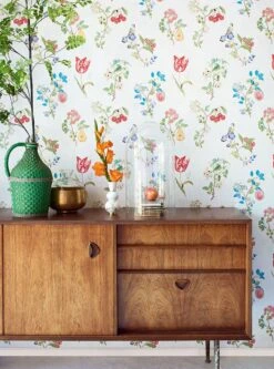 Tapete Mallorie Weiss -Tapetengeschäft Mallorie A 821404 2880x1440