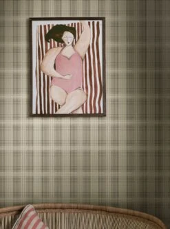 Tapete Malte Olivgrau -Tapetengeschäft Malte A 452092 2880x1440