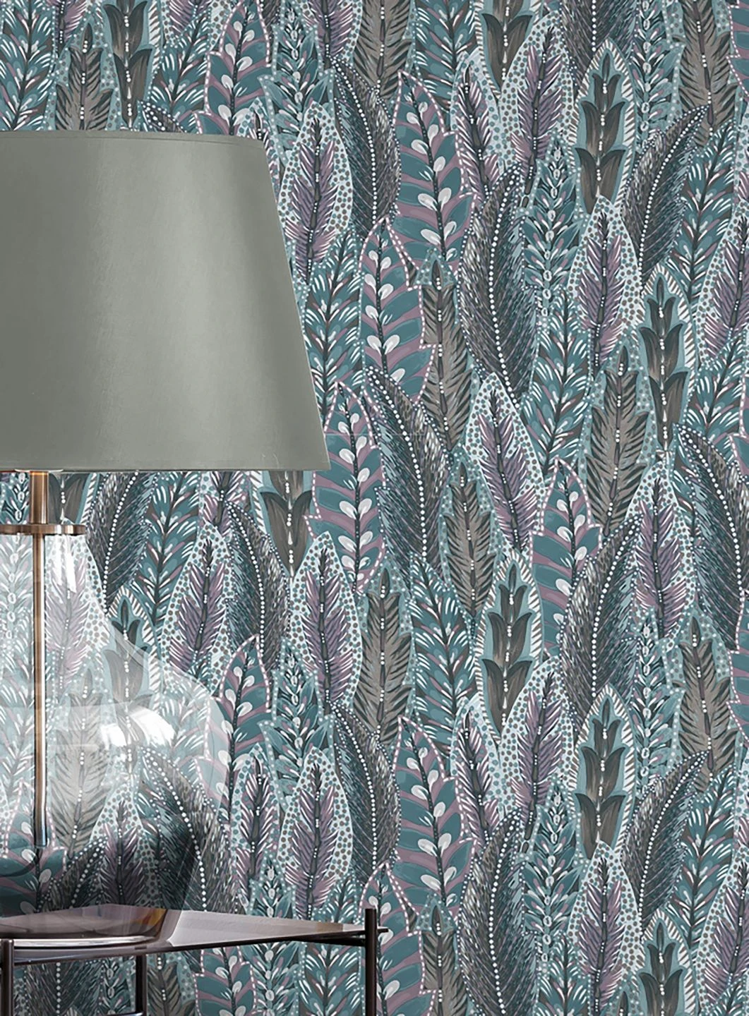 Tapete Malu Pastellviolett 1 Tapete Malu Pastellviolett