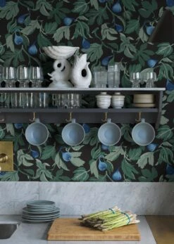 Tapete Mandolino Schwarz -Tapetengeschäft Mandolino C 452222 2880x1440