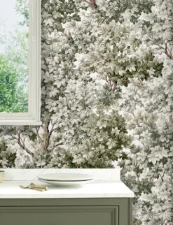 Tapete Manzara Grüntöne