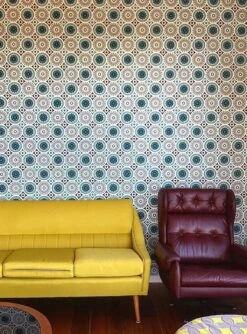 Tapete Marelle Wasserblau -Tapetengeschäft Marelle K 835162 2880x1440