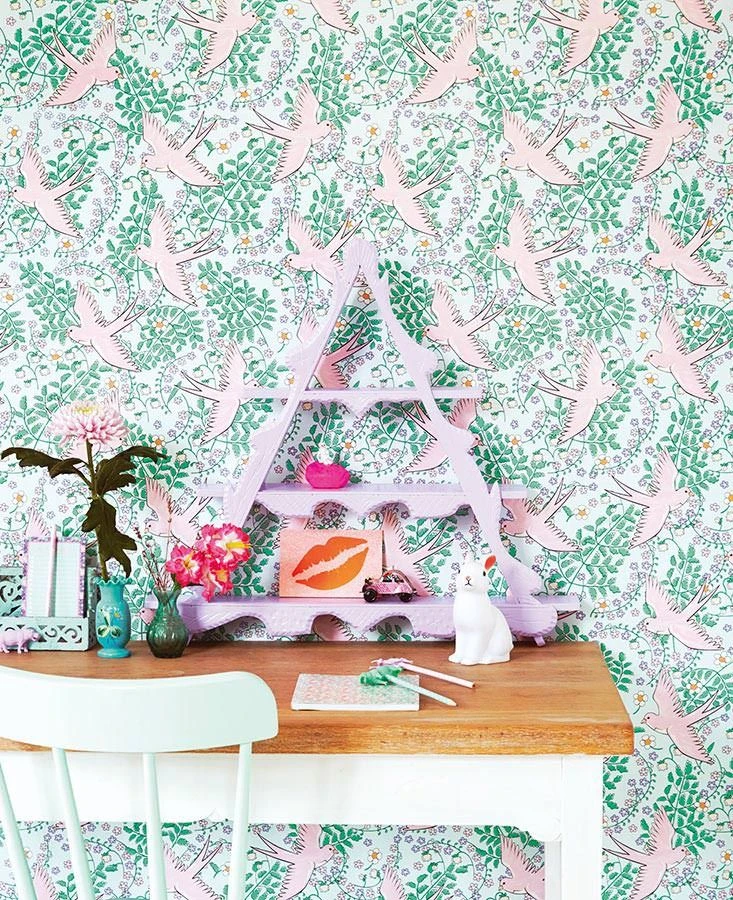 Tapete Marianella Pastellgrün 4 Tapete Marianella Pastellgrün – Bild 4