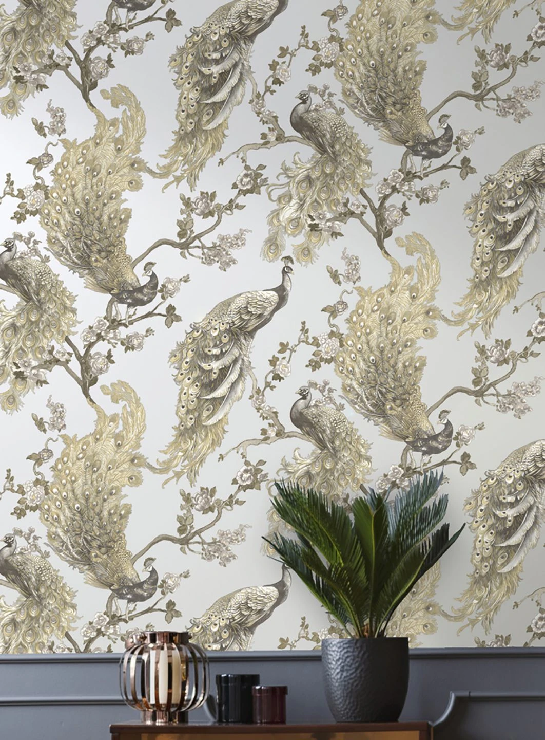 Tapete Maribor Weissaluminium 3 Tapete Maribor Weissaluminium – Bild 3