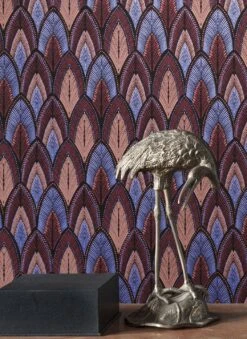 Tapete Maris Blauviolett