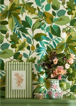 Tapete Marte Grüntöne