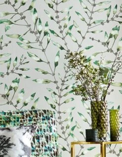 Tapete Mathea Grüntöne