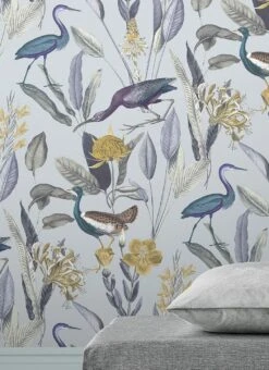 Tapete Medina Hellgrau